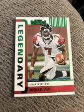 2022 Contenders Football Michael Vick Legendary LGD-MVI Emerald AtlantaFalcons1J