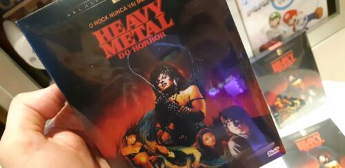 BRASIL DVD Trick Or Treat Heavy Metal do Horror + CD Soundtrack Ozzy Osbourne - Picture 5 of 12
