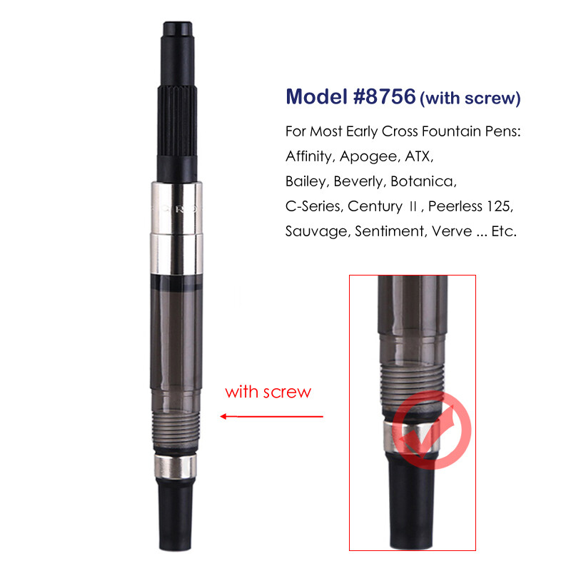 Original Fountain Pen Ink Converter for Cross Fountain Pen Replace