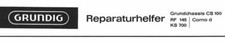 GRUNDIG RF145, KS700 Schematic Diagrams Service Manual