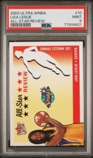 2003 Ultra WNBA All Star Review Lisa Leslie PSA 9 Los Angeles Sparks