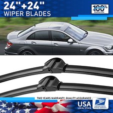 2PCS Front Wiper Blade For Mercedes-Benz E Class E350 E550 2010-2014 OEM Quality