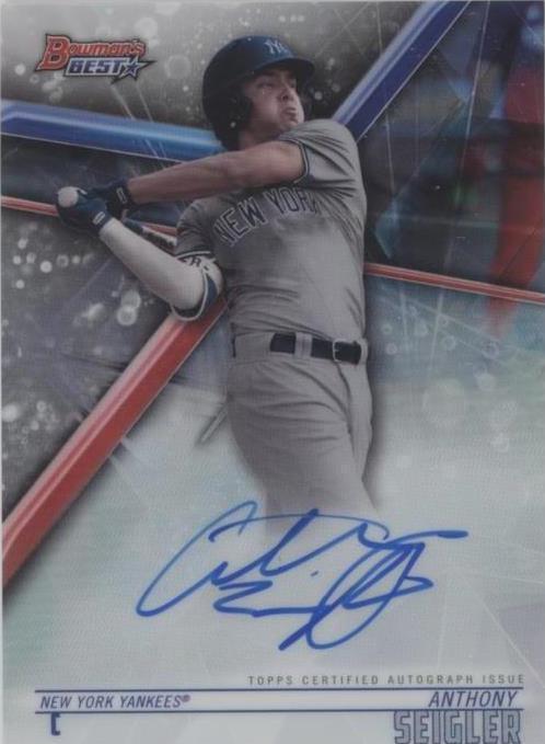2018 Bowman's Best - Anthony Seigler #B18-AS - 1 of 1