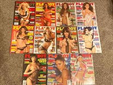 Playboy Magazine 2010 Full Year Lot of 11 Iss...