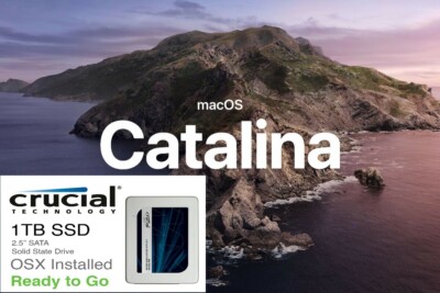 Apple Mac OS Catalina 10,15 2,5'' 1 TB SSD Solid State Drive Crucial MX500