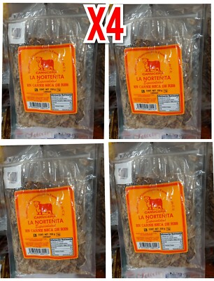 La Nortenita Machacado Carne Seca De Res Beef Shredded Jerkey 250g From Mexico Apodaca N L 39429