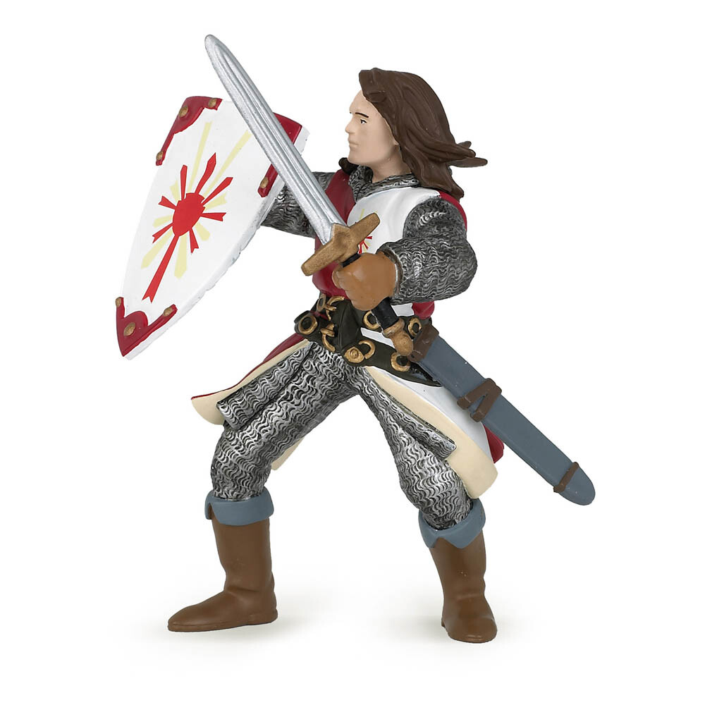 PAPO Fantasy World Red Lancelot Toy Figure, Multi-colour (39282)