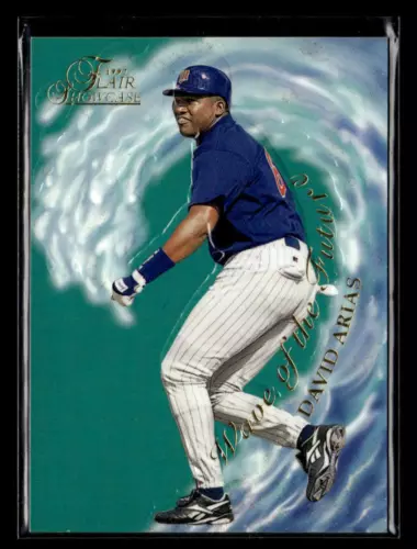 1997 Flair Showcase David Arias Ortiz Wave of the Future #11 Twins Y3474
