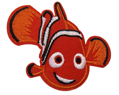 FINDING NEMO - MOVIE - CLOWN FISH - Embroidered Iron-On/Sew-On Patch