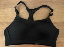 Victoria's Secret Black Solid 32D Incredible Lightweight Max Sport Bra VS!!