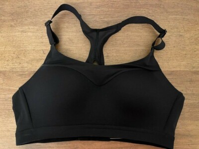 Victoria's Secret Black Solid 32DD Incredible Lightweight Max Sport Bra VS!!