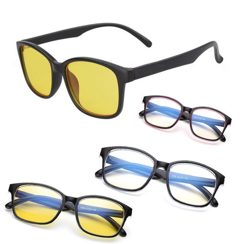 Blue Light Filter Glasses Anti-fatigue UV400 Clear Lens Computer Men/Women New - Picture 1 of 19