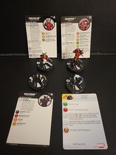 Wizkids Heroclix Marvel Deapool X Force X Men Figure Bundle Cyber Wolverine RARE