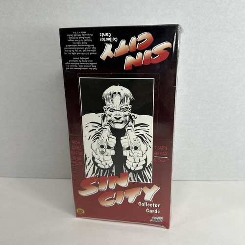 Sin City Factory Sealed Trading Card Box Comic Images 1999 Vintage! Frank Miller - Picture 1 of 6