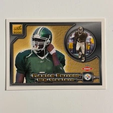 2000 Pacific Aurora - #111 Plaxico Burress (RC) - STEELERS - BUY 2 GET 2 FREE