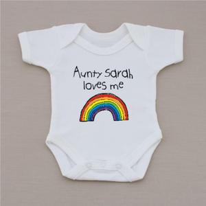 unisex rainbow baby clothes