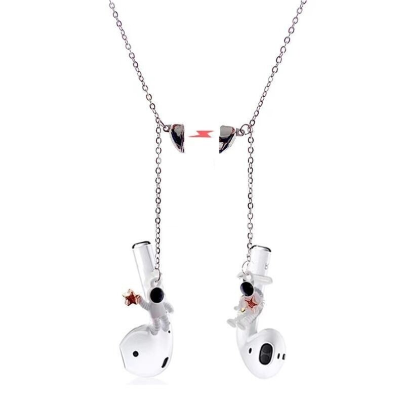 AntiLost Chain Astronaut Headphone Chains Strap for Women Wireless