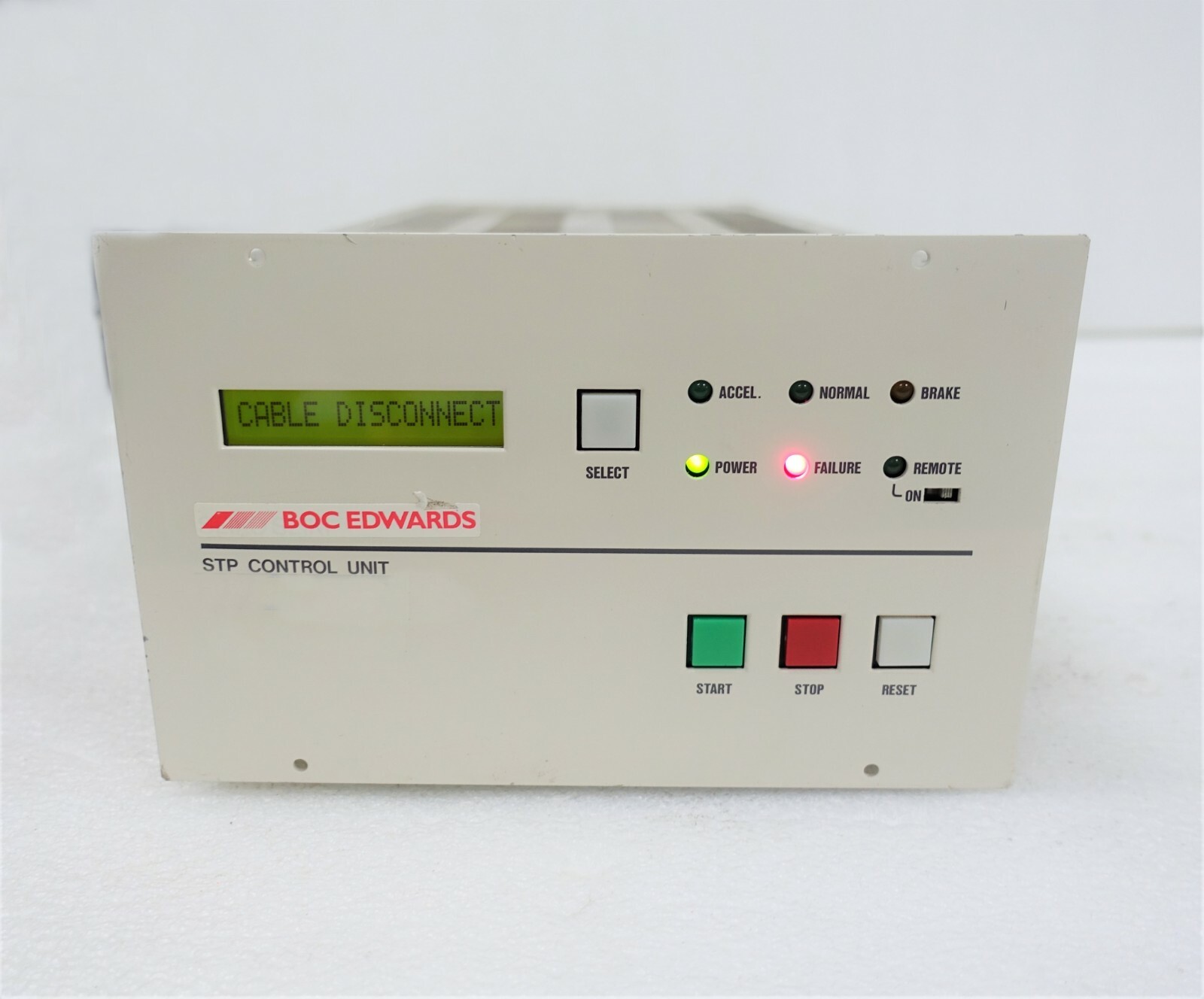 BOC EDWARDS SCU-H1301L1B TURBOMOLECULAR PUMP CONTROL UNIT *POWERS UP*