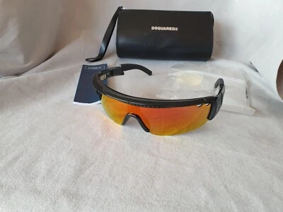 Orig. Dsquared2 Psychotronic HIS DQ 329 05U Sonnenbrille Schwarz Top Neu - Bild 1 von 3