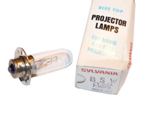 PROJECTOR LAMP/SOUND PRODUCER BULB -BSW -7V 0.2 A P15S/19 -SYLVANIA