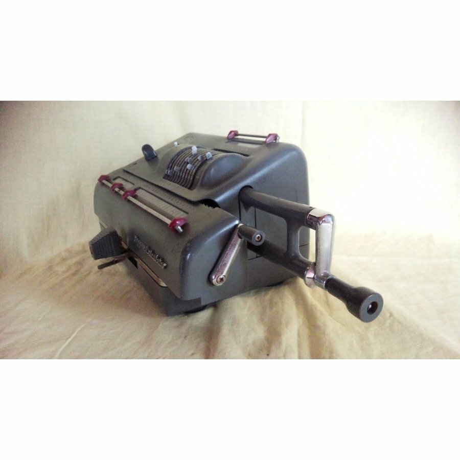 Mechanical manual calculator (Nippon Calculator Retro) from japan