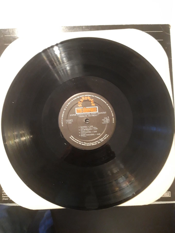 JESPER THILO/CLARK TERRY QUINTET TRIBUTE TO FROG VINYL LP (USA) 1982 Foto 3 de 4