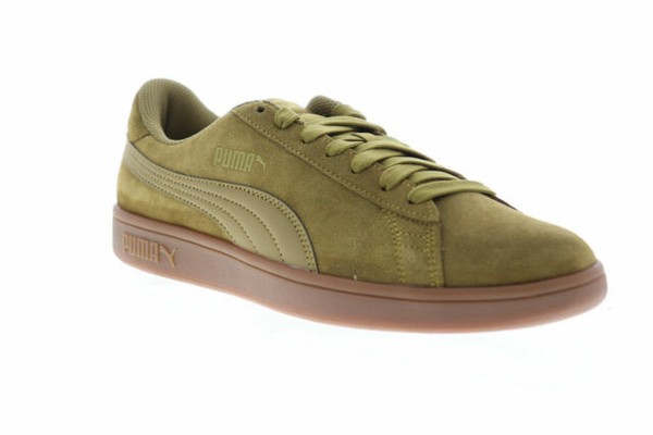 puma smash v2 brown