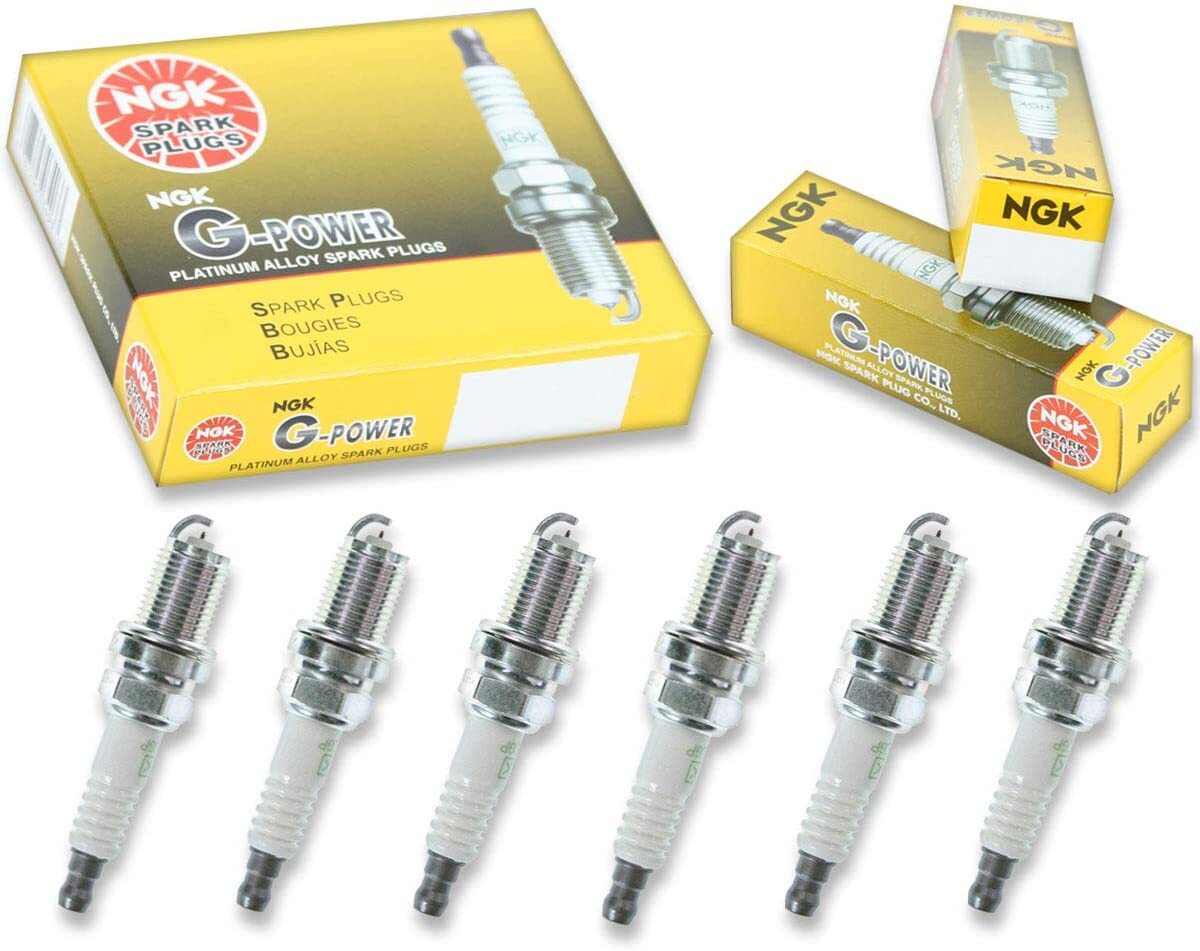 NGK G-Power Platinum Spark Plugs Set of 6 for Acura TL 3.2L 3.5L V6 2004-2008
