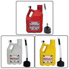DeVault Enterprises 3 Gallon Utility Jug with Deluxe Filler Hose
