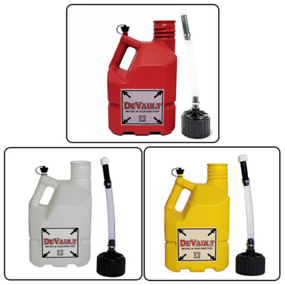 DeVault Enterprises 3 Gallon Utility Jug with Deluxe Filler Hose
