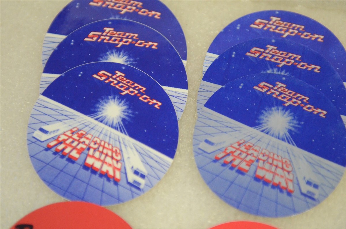 NEW Vintage Snap-on Tools Sales Theme Tool Box Stickers Decals