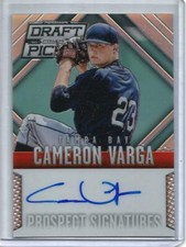 Cameron Varga 2014 Panini Prizm Draft Picks Autograph
