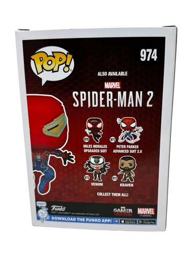 Funko Pop! Spider-Man 2 Peter Parker Velocity Traje Funko Pop! #974 EE exclusivo - Imagen 5 de 9