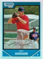Matt Goodson 2007 Bowman Chrome Prospects Refractor #d500