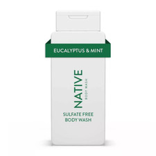 Native Body Wash - Eucalyptus & Mint - Sulfate Free - 18 fl oz
