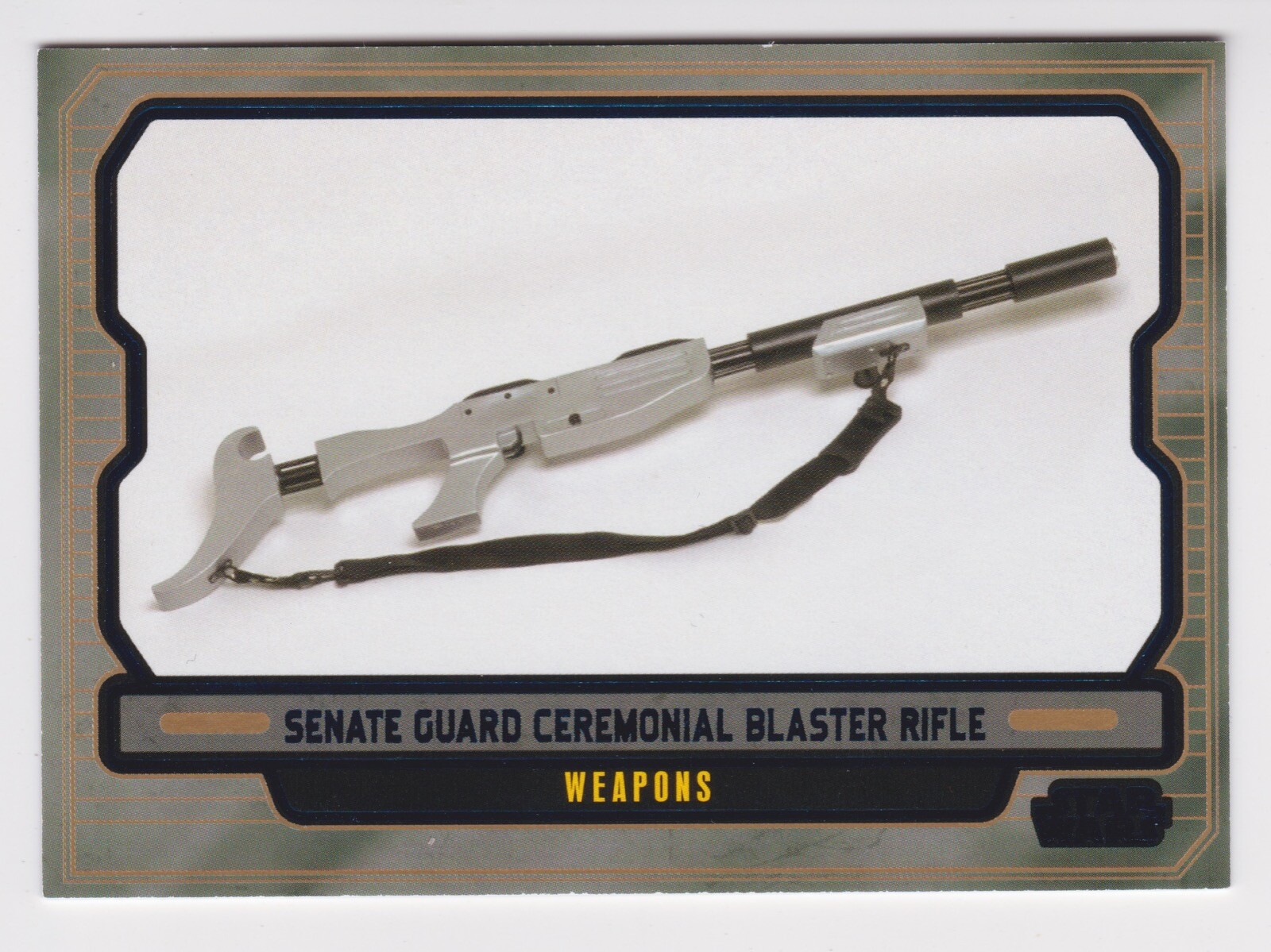 2013 Topps Star Wars Galactic Files Series 2 SP Blue Foil #611 Weapons 112/350