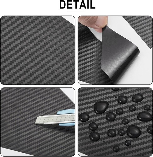 Fits 2016-21 Honda Civic Sedan Carbon Fiber Door Window Pillar Post Trims 6PCS - Bild 10 von 10