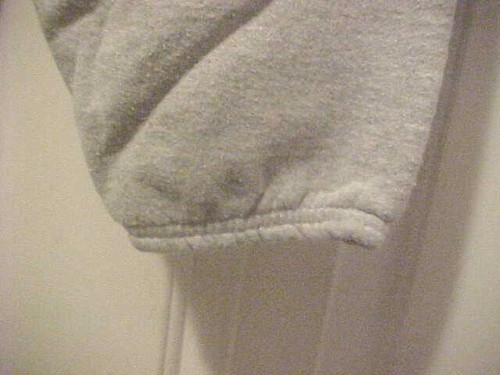 Hanes Boys Sweat Pants Size Small (6/7) Solid Gray Side Pockets Cotton Blend - Picture 4 of 7