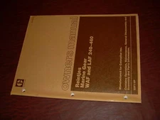 CAT MARINE GEAR WAF LAF REINTJES OPERATION MAINTENANCE