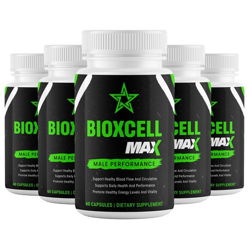 (5 Pack) Bio X Cell Pills for Men BioXCell Advanced Male Support ...