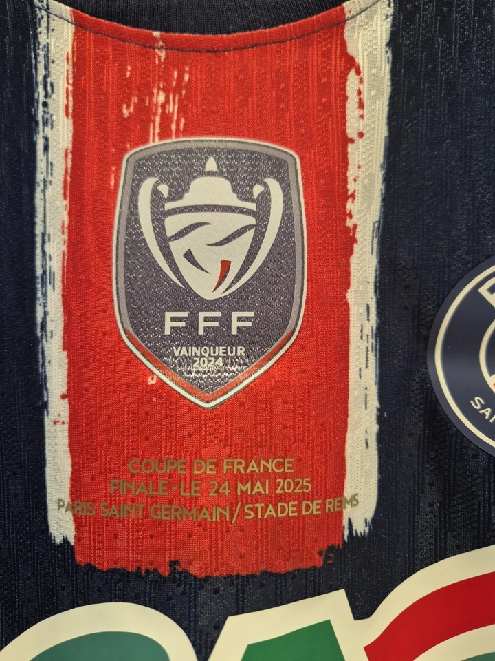 Maillot PSG pro Hakimi Finale coupe de France 2025 - Photo 3/4
