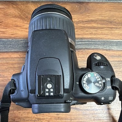 Canon EOS Rebel XT EOS 350D DSLR Camera Kit w/ Lens Batteries Tested Works