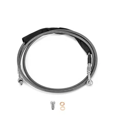 78" Hydraulic Clutch Line Stainless Steel Fit 16"-18" Handlebar with Harley T...