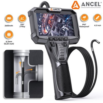 ANCEL AN301 Endscope Camera Borescope 6.2MM IP67 Waterproof Inspection Tool