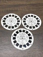 1982 ViewMaster Sesame Street Visits the Farm 4048 A, B, C 3 Reel Set Lot