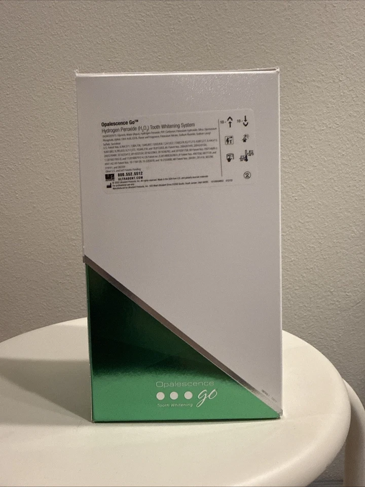 Bandejas blanqueadoras de dientes precargadas Opalescence Go 15 % como nuevas paquete de 8 nuevas caja abierta Foto 3 de 4