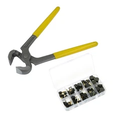 6" Heel Caps Remove Plier and 30 Pairs High Heel Replacement Tips (5 Differen...