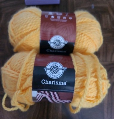 Loops & Threads Charisma Yarn Yellow #133746 NEW  Bulky 5