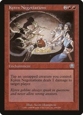 MTG Kyren Negotiations MMQ English NM