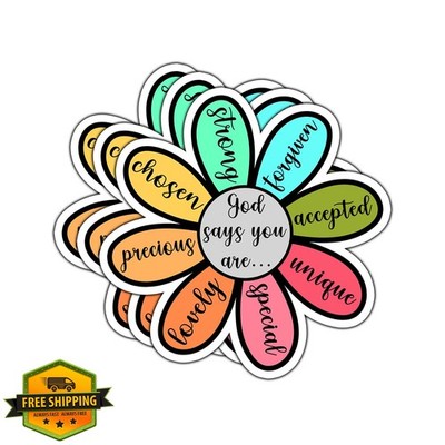 LAVENDRIX Flower Sticker